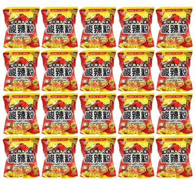Produktbild von Baijia Instant Vermicelli Hot & Sour Geschmack 20x105g