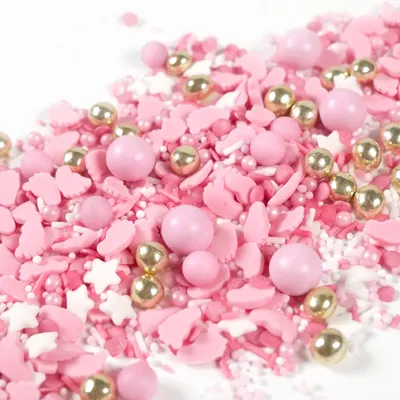 Produktbild von Streuselheld Little Girl 40g - Schöne Schokoladenstreusel für Kuchen, Desserts & Gebäck