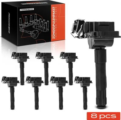 Produktbild von Frankberg 8x Zündmodul Zündspule für VW Bora Variant Golf IV Passat Sharan Audi A3 A4 Avant A6 A8 Seat Alhambra Skoda