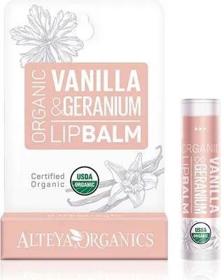 Produktbild von Lippenbalsam mit Vanille und Muskat Alteya Organics 5 g