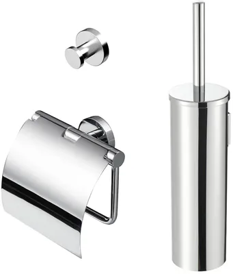 Produktbild von Geesa Nemox WC-Zubehörset 3-in-1 Chrom