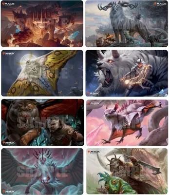 Produktbild von Ultra Pro - Standard Playmat - Magic: Ikoria Lair of Behemots Planeswalker Symbol