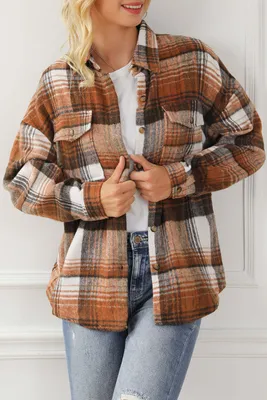 Produktbild von OMG Hemdjacke für Frauen Bayssa braun S