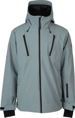 Productafbeelding van Brunotti MORROW JKT, heren ski-jas, maat S=48, groen, met capuchon