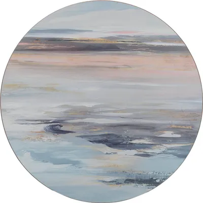 Image de set de 4 sets de table TRANQUILLITY D. 30cm rond Creative Tops WA