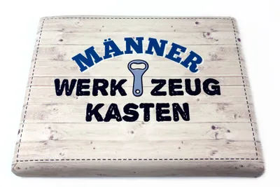 Produktbild von Gilde Kunstst Sitzpolster "Werkzeugkasten" VE 6