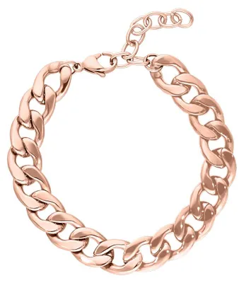 Produktbild von Wildcat Armband - Chunky Armband - Roségold - Chirurgenstahl 316L - wasserfest, langlebig, hautverträglich, Roségold
