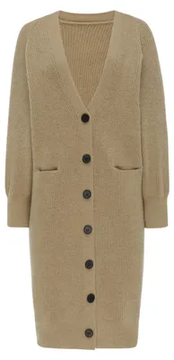 Image de Gilet en tricot pour femme SIDONA - beige, taille S