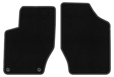 Image de Tapis avant en moquette pour Citroen DS4 2011-2015 (à hayon) – 2 pièces, noirs, sur mesure – Wielganizator BASIC