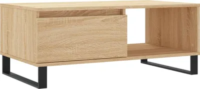 Produktbild von vidaXL Couchtisch Sonoma-Eiche 90x50x36,5 cm Holzwerkstoff