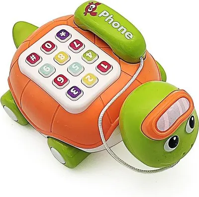 Produktbild von Minicee Krabbelschildkröte Baby Spielzeug Musik Licht Motorik Lernspielzeug