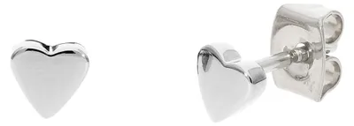 Boccia 05092-01 Kinder-Ohrringe Titan Herz Ohrstecker 1