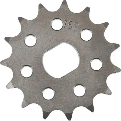 Obrázek produktu pro pastorek, malé retezové kolo, ladení 15 zubu - pro Simson S51, S70, S53, S83, KR51/2 Schwalbe, SR50, SR80