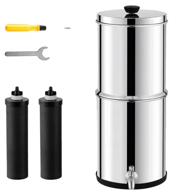 Produktbild von Wasserfiltersystem, Edelstahl, tragbares Design, 1.5gal