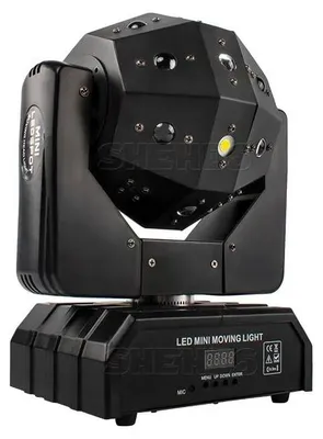 Immagine prodotto di Testa mobile, LED, controllo DMX, 1 pezzo, spina UE
