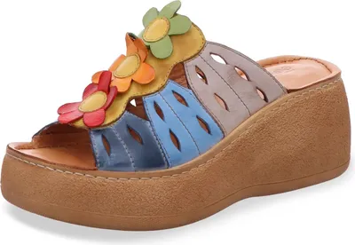 Produktbild von Gemini Damen Pantolette bunt Größe 40