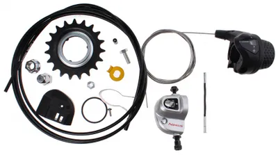 Produktbild von Teilesatz Nexus 3 Bremsnabe Schwarz 12 Teile