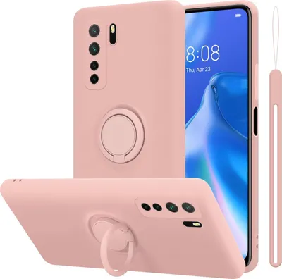 Produktbild von Cadorabo Hülle für Huawei NOVA 6 SE / P40 LITE / NOVA 7i Schutz Hülle in Rosa Handyhülle TPU Etui Case Cover