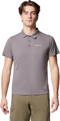 Produktbild von Columbia Zero Rules™ Light Kurzarm-poloshirt Grau S Herren Grau S