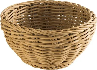 Produktbild von APS 50601 Korb PROFI LINE, Polypropylen, Ø 16 cm, Höhe 8 cm, beige