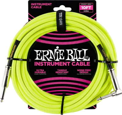 Produktbild von Ernie Ball EB 6080 Instrumentenkabel 3m
