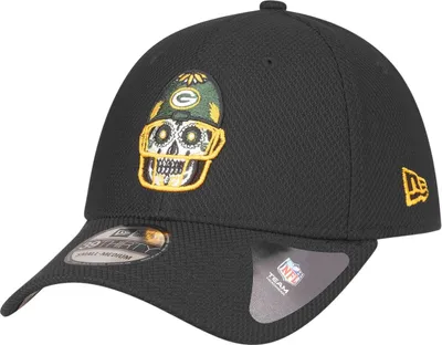 Zdjęcie produktu dla Czapka New Era 39Thirty Diamond Cap - SKULL Green Bay Packers - S/M