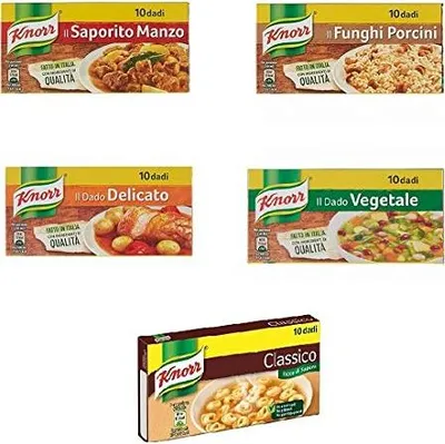 Produktbild von Testpaket Knorr dado brodo Suppenwürfel Brüh an Geschmack Nuss ( 5 x 10pz )