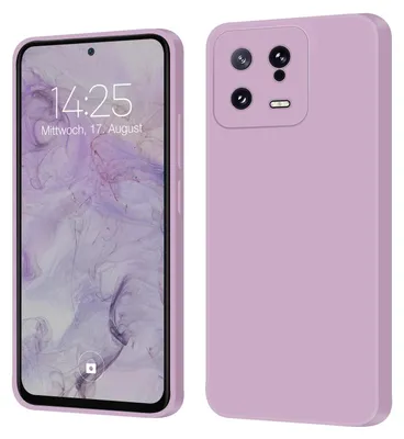 Produktbild von Hülle für Xiaomi 13 5G Case Cover Bumper Smartphone Softgrip Schutzhülle Farbe: Lila