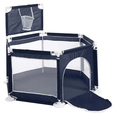 Productafbeelding van Tavalax Babyboxen & Accessoires – Snel opvouwbare box met basketbal Tavalax Blauw – Kunt u niet voor uw onrustige kind zorgen? | hoogwaardige uitrusting voor het dagelijks leven | Doordachte functies en comfortabel gebruik | modern design met praktische details in gedachten | veelzijdig en helder beschreven | duidelijke productinformatie voor een weloverwogen keuze | interessante oplossing voor het dagelijks leven, thuis en in de vrije tijd | Tavalax-concept met focus op functie, bediening en