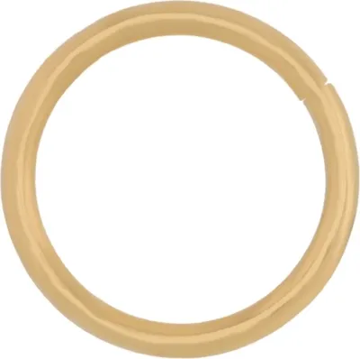 Produktbild von "Isabi" Nasenpiercing aus Edelstahl, goldfarbig, Stärke 1,2 mm / Ø 8 oder 10 mm