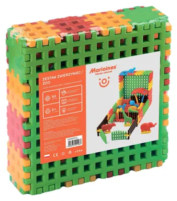 Obrázek produktu pro Stavební bloky Dům pro zvířata 50 prvků