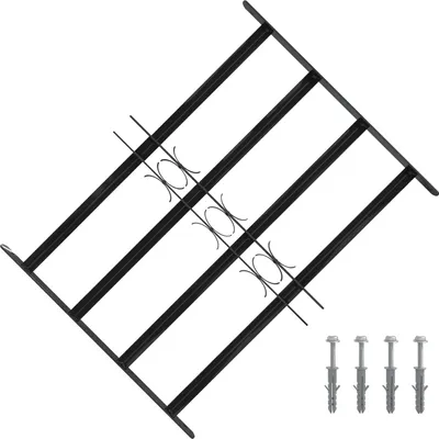 Immagine prodotto di Griglia di Sicurezza per Finestra 75.5 x 60 cm Acciaio zincato