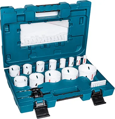 Produktbild von Makita D-63993 Sada pilových otvorů univerzální 16 ks