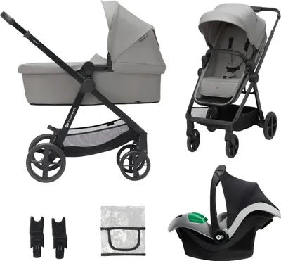 Image de KINDERKRAFT 3in1 Newly Gris clair de lune + Vison PRO