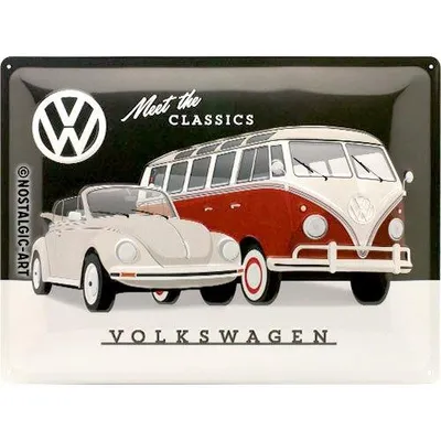 Zdjęcie produktu dla Metalowy Plakat 30 X 40Cm Vw Volkswagen