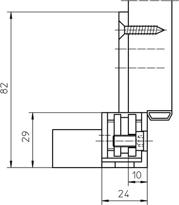 Produktbild von Simonswerk Abdeckwinkel VX 7560 Ausführung KK Edelstahl matt gebürstet für Blockzargen - 5 071100 0 04006