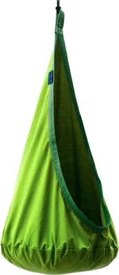 Produktbild von Potenza Milo Cocoon Hängehöhle für Kinder Hängesessel Kindersitz Kindershaukel mit Kissen 100% Baumwolle max 70kg Hängeschaukel