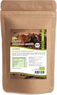 Produktbild von MynaturaKakao, schwach entölt - Kakaopulver 1Kg