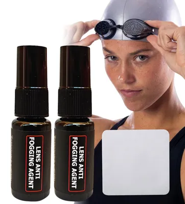 Zdjęcie produktu dla Spray zapobiegający parowaniu dla okularów pływackich i do nurkowania, 2 x 20 ml, środek antyparowy do okularów