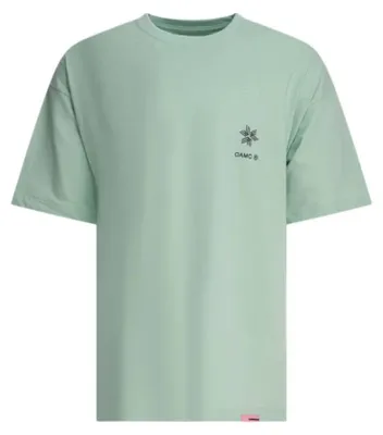 Image de Goldwin t-shirt homme vert coton manches courtes coupe ample - 5