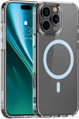 Zdjęcie produktu dla Etui Etteri Colour Mag do iPhone 16 Pro Max 6,9" Jasnoniebieski