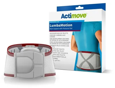 Produktbild von Rückenorthese Actimove LumbaMotion>>>>Farbe: schwarz-anthrazit Gr. L