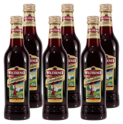 Produktbild von Wilthener Gebirgskräuter Likör (6 x 0,35L)