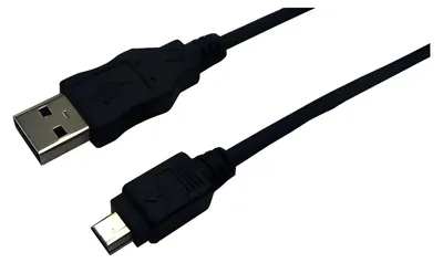 Zdjęcie produktu dla LogiLink USB 2.0 A/mini-A 3m, 3 m, USB A, Mini-USB A, USB 2.0, Męska/Męska, Czarny