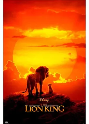 Produktbild von Disney-Poster Der Kö nig der Lö wen