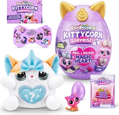 Produktbild von ZURU 9279G - Rainbocorns Kittycorn Surprise Serie 7 - Exotische Katze Mews