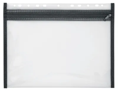 Produktbild von Reißverschlusstasche Velobag XS A4 schwarz Packung mit 10 Stück