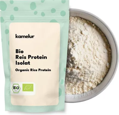 Image de Poudre de protéines bio Camelur Riz 1 kg