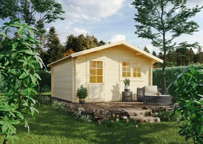 Produktbild von Gartenhaus Shelton II 3,90x3,90 m