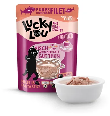 Produktbild von Lucky Lou 62904, Adult, Thunfisch, 70 g, Getreidefrei